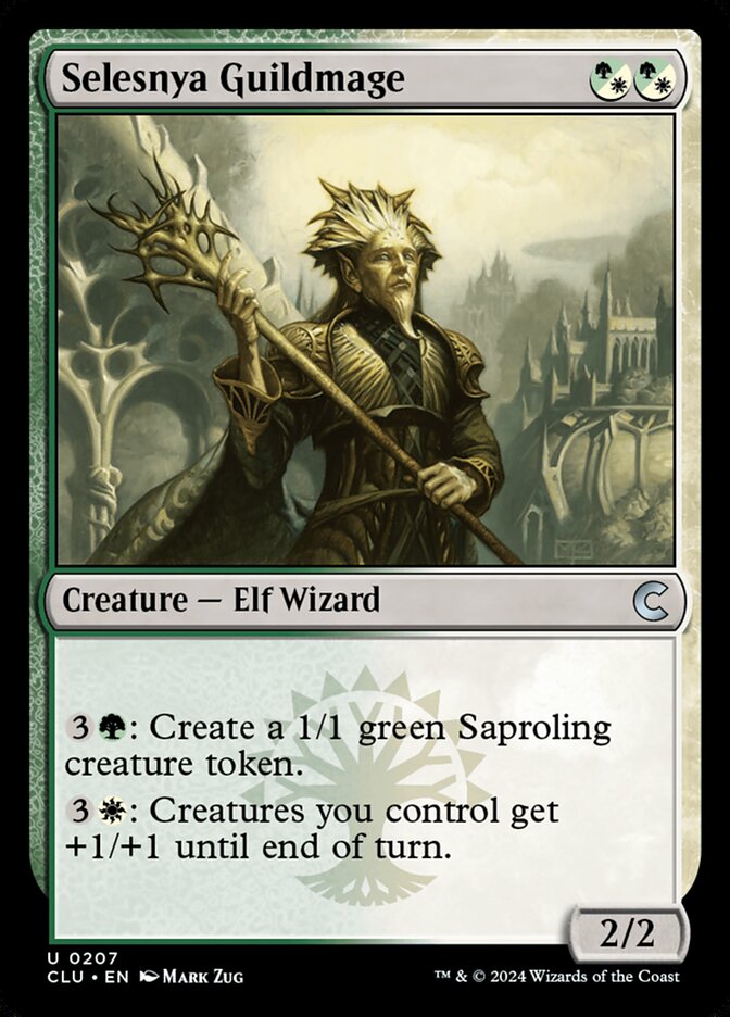Selesnya Guildmage - Ravnica: Clue Edition