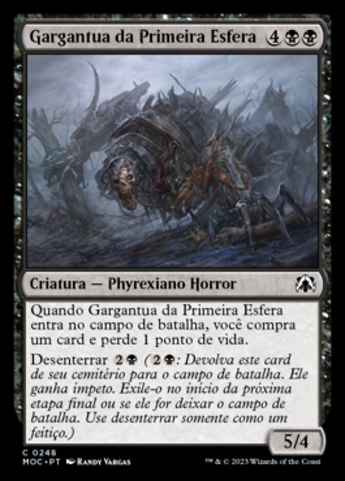 Gargantua da Primeira Esfera - March of the Machine Commander