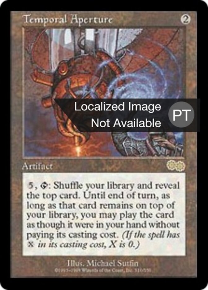 Abertura Temporal - Urza's Saga