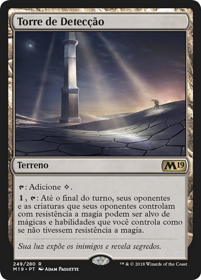 Torre de Detecção - Core Set 2019