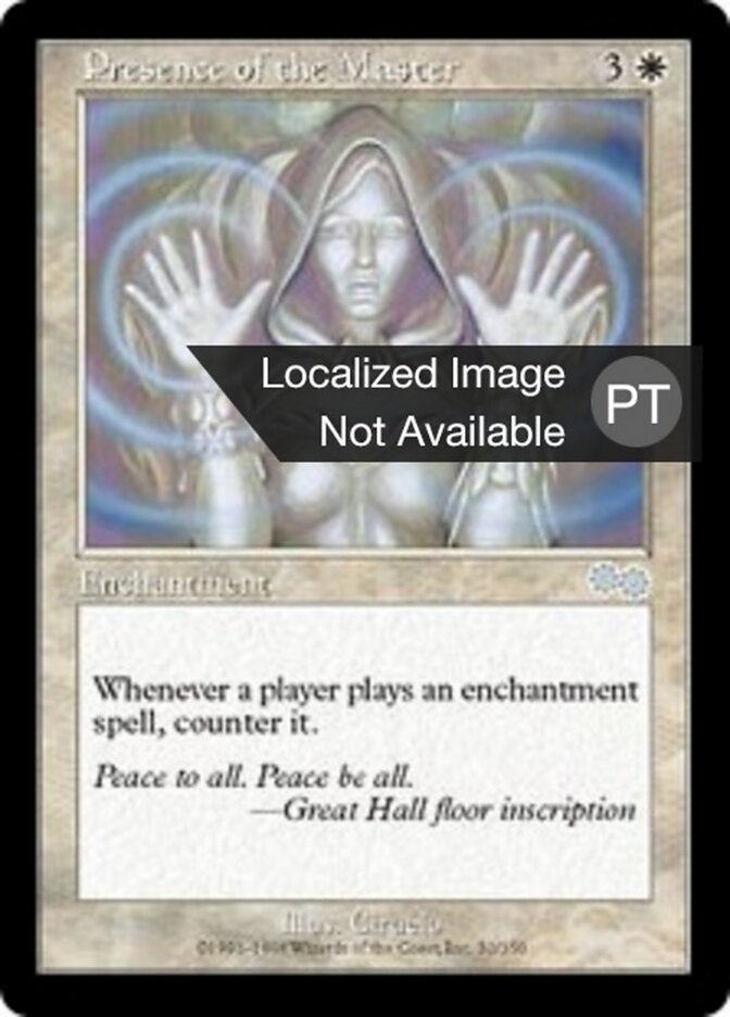 Presença do Mestre - Urza's Saga