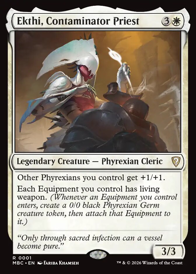 Ekthi, Contaminator Priest - Mystery Booster Commander Edition