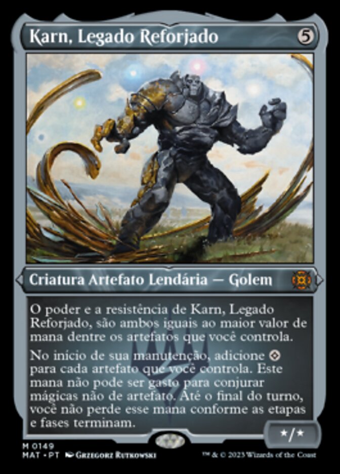 Karn, Legado Reforjado - March of the Machine: The Aftermath