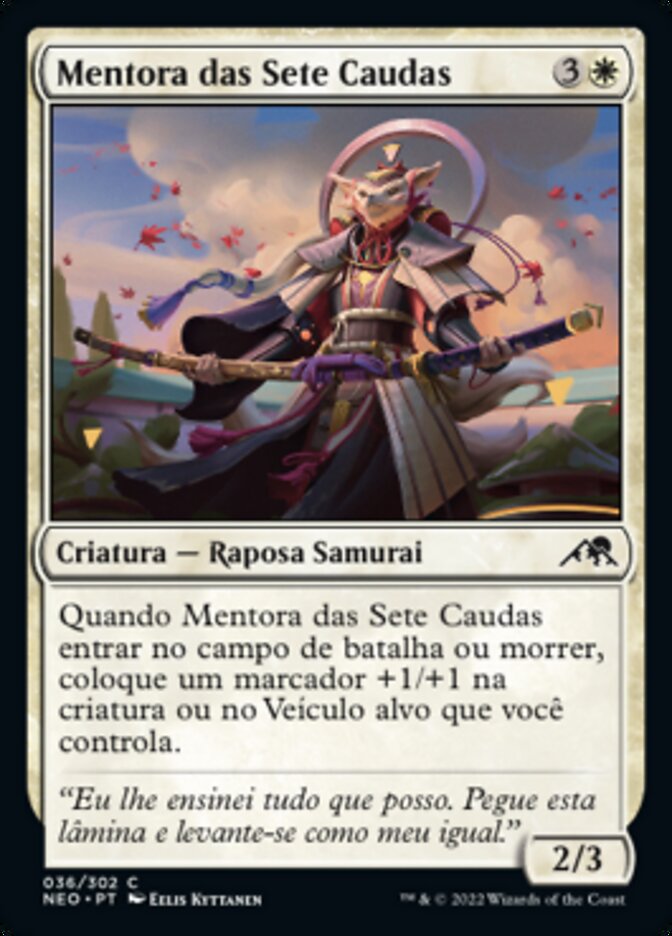 Mentora das Sete Caudas - Kamigawa: Neon Dynasty