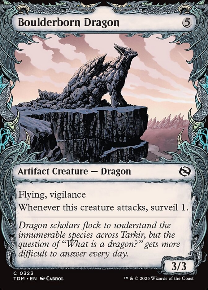 Boulderborn Dragon - Tarkir: Dragonstorm