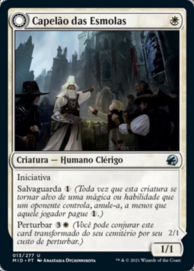 Chaplain of Alms // Chapel Shieldgeist - Innistrad: Midnight Hunt