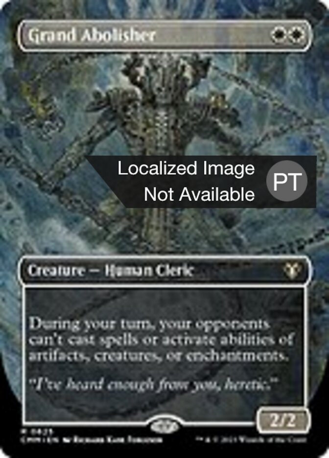 Abolidor-mor - Commander Masters