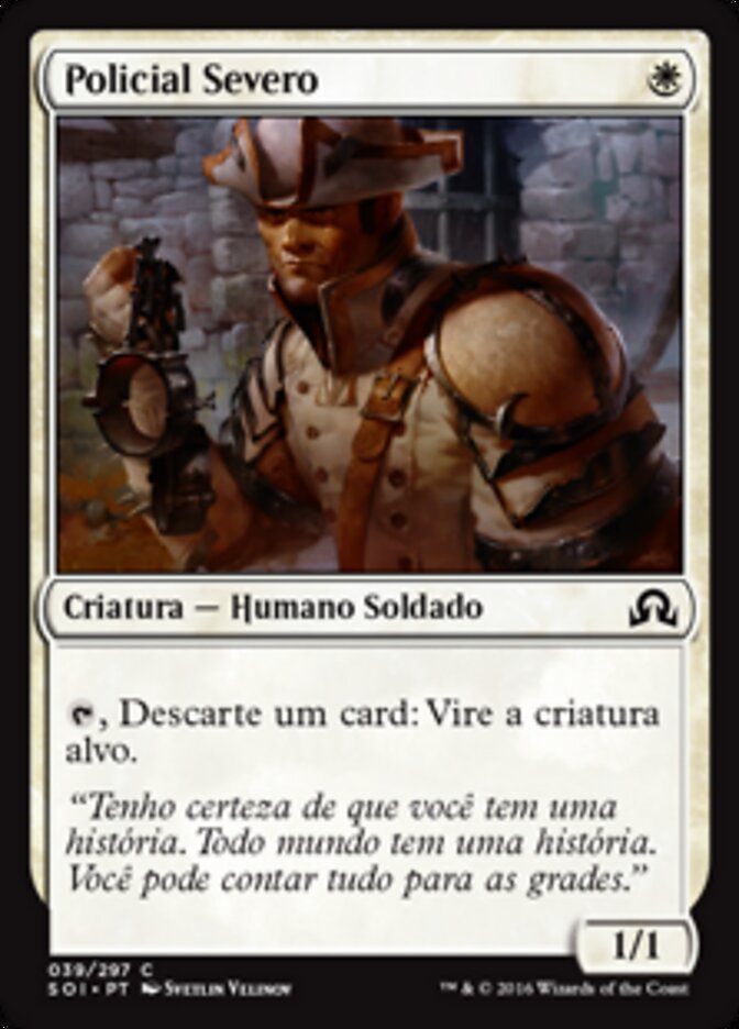 Policial Severo - Shadows over Innistrad