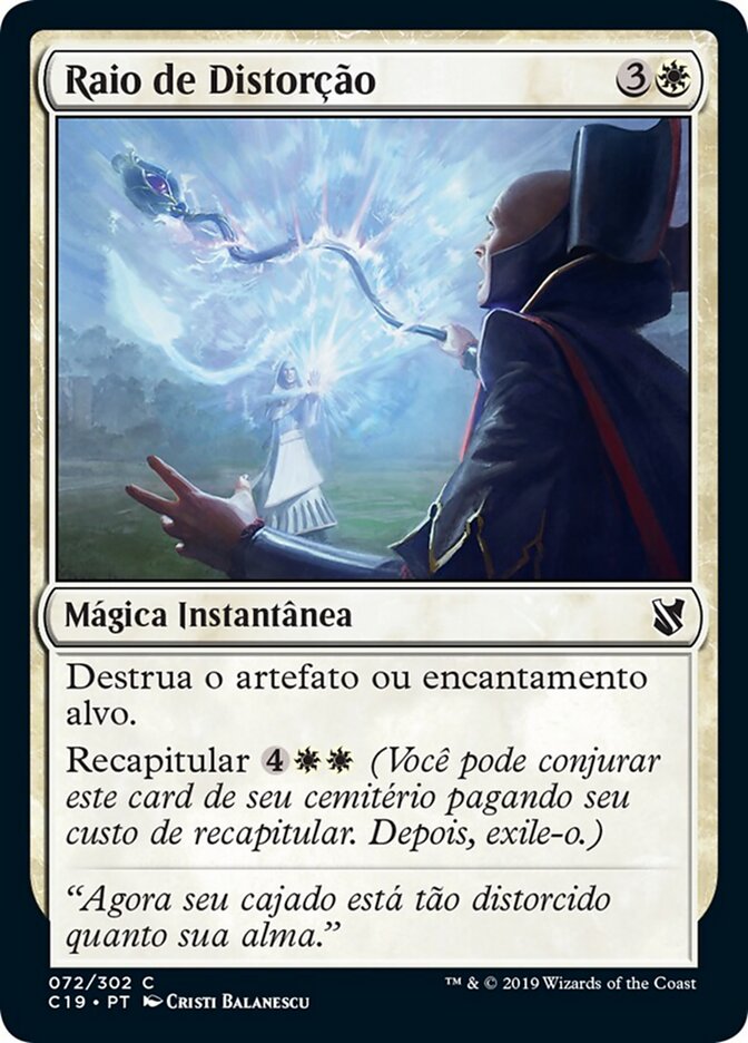Raio de Distorção - Commander 2019