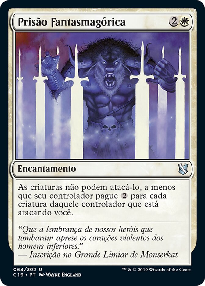 Prisão Fantasmagórica - Commander 2019