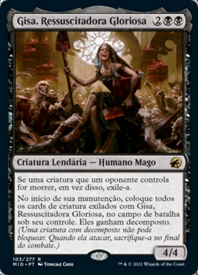 Gisa, Ressuscitadora Gloriosa - Innistrad: Midnight Hunt