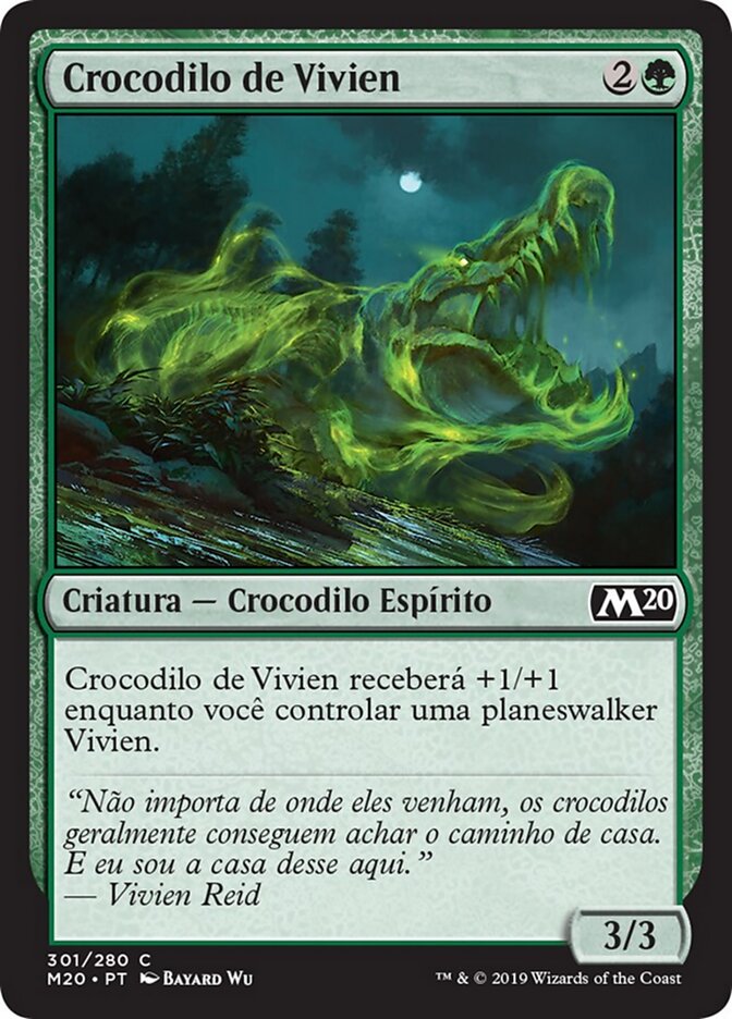 Crocodilo de Vivien - Core Set 2020