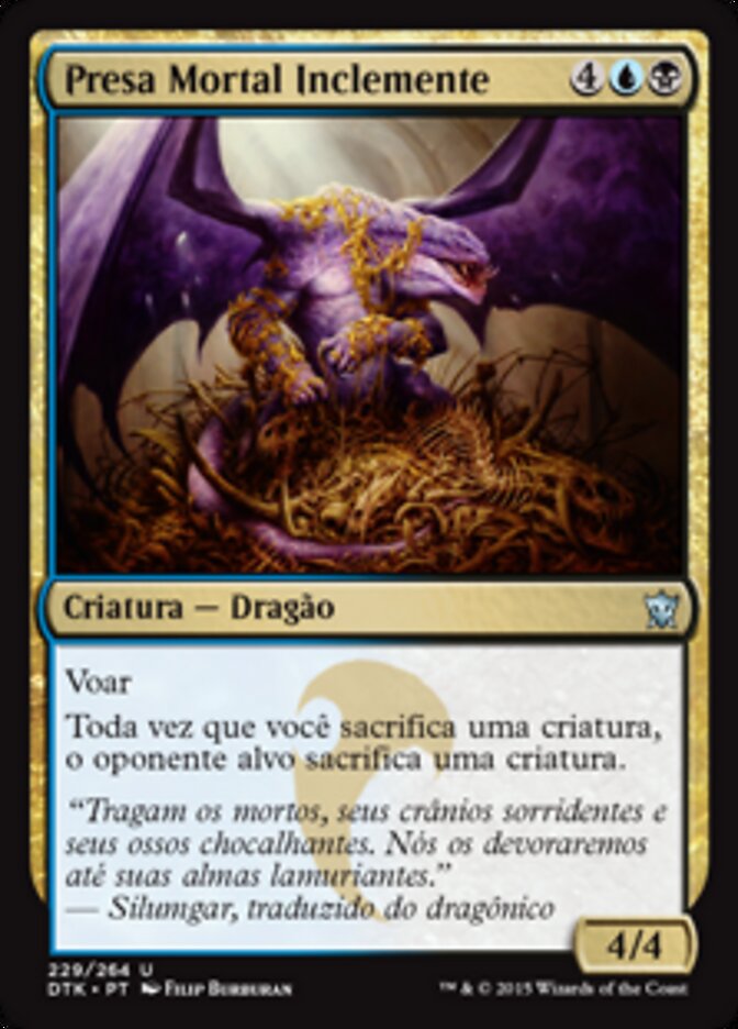 Presa Mortal Inclemente - Dragons of Tarkir