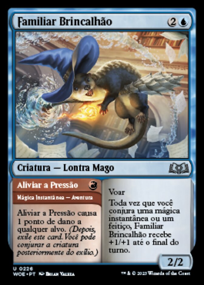 Frolicking Familiar // Blow Off Steam - Wilds of Eldraine