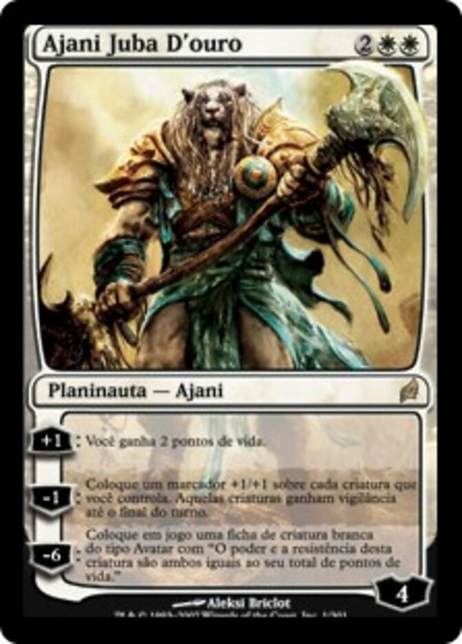 Ajani Juba D'ouro - Lorwyn