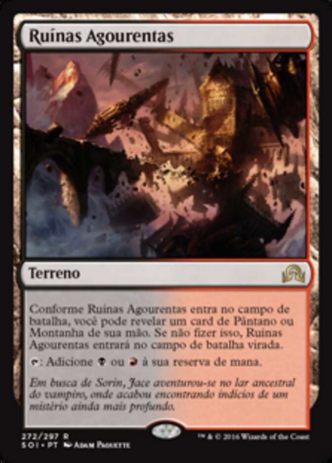 Ruínas Agourentas - Shadows over Innistrad