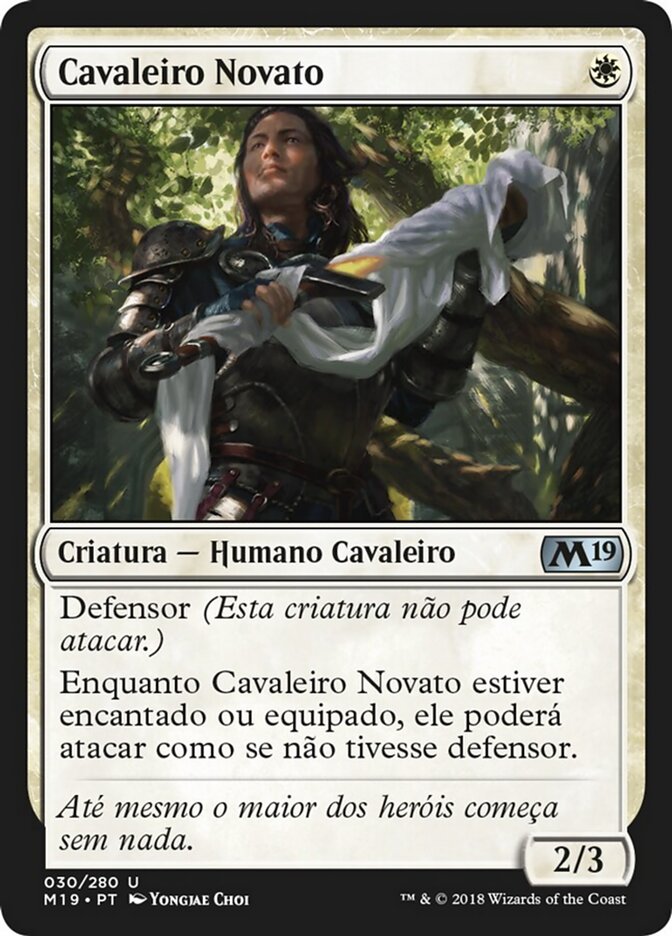 Cavaleiro Novato - Core Set 2019