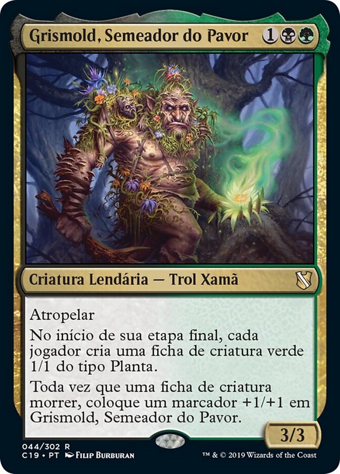 Grismold, Semeador do Pavor - Commander 2019