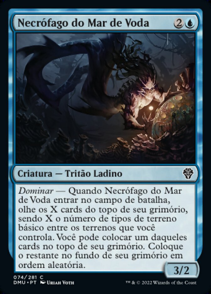 Necrófago do Mar de Voda - Dominaria United