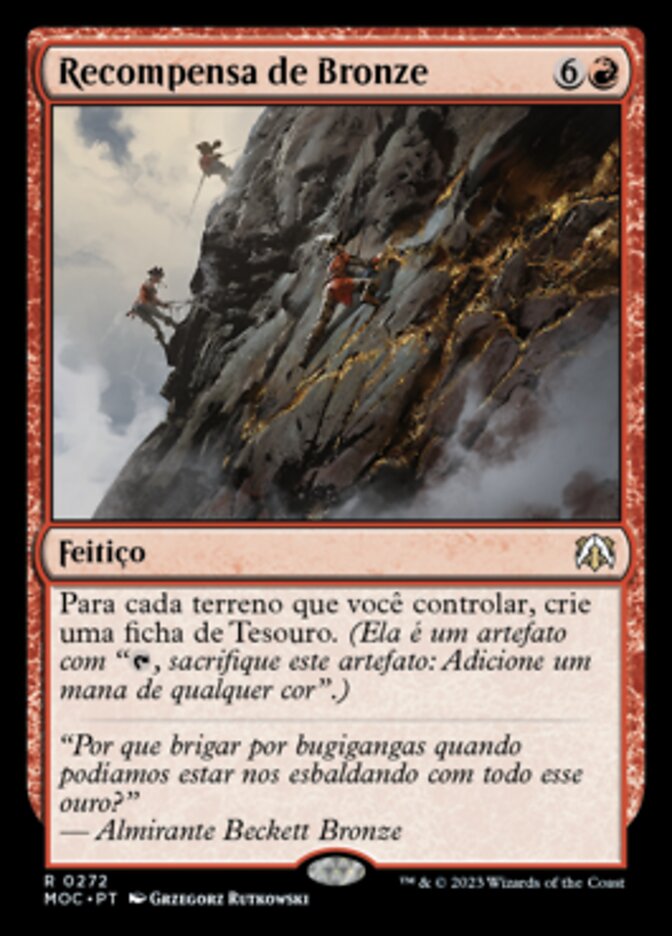 Recompensa de Bronze - March of the Machine Commander