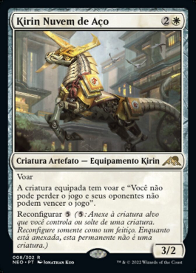 Kirin Nuvem de Aço - Kamigawa: Neon Dynasty