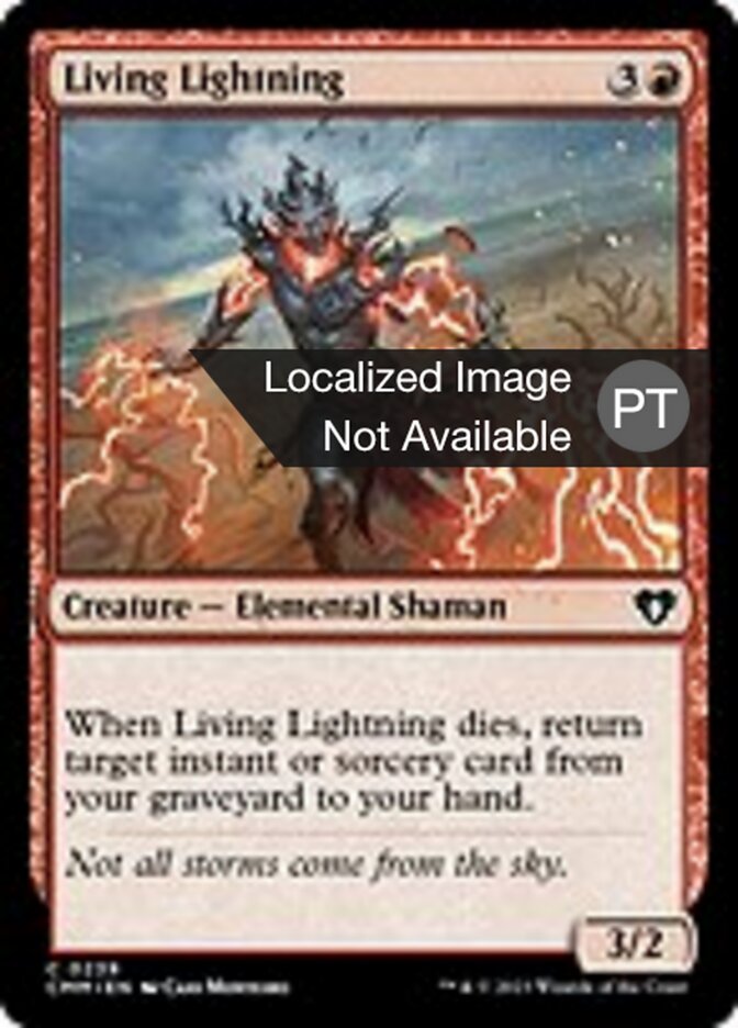 Relâmpago Vivo - Commander Masters