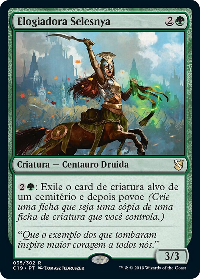 Elogiadora Selesnya - Commander 2019
