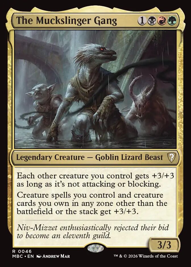 The Muckslinger Gang - Mystery Booster Commander Edition