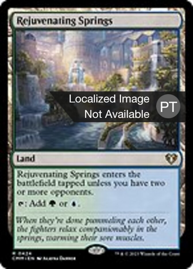 Fontes Rejuvenescedoras - Commander Masters