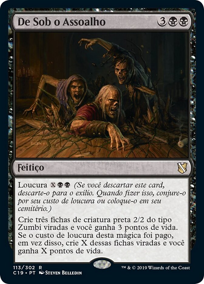 De Sob o Assoalho - Commander 2019