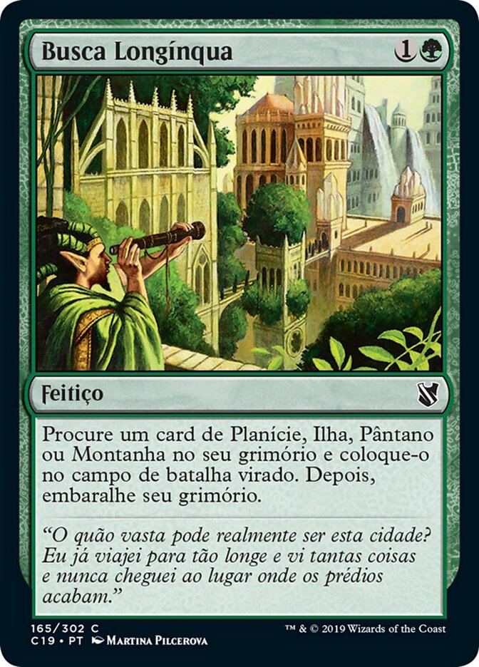 Busca Longínqua - Commander 2019