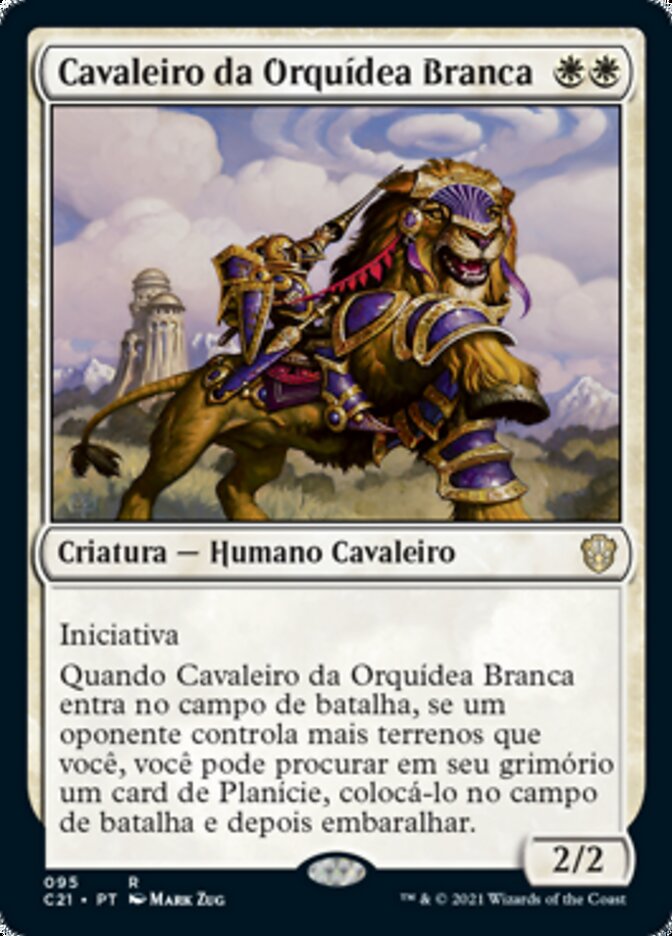 Cavaleiro da Orquídea Branca - Commander 2021