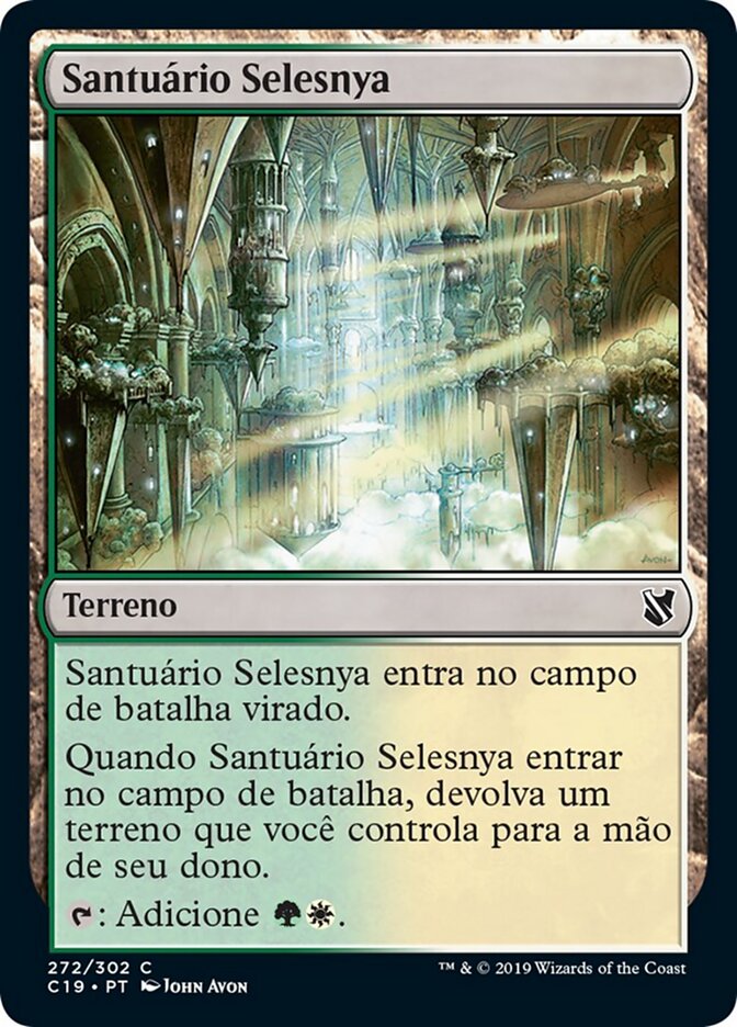 Santuário Selesnya - Commander 2019