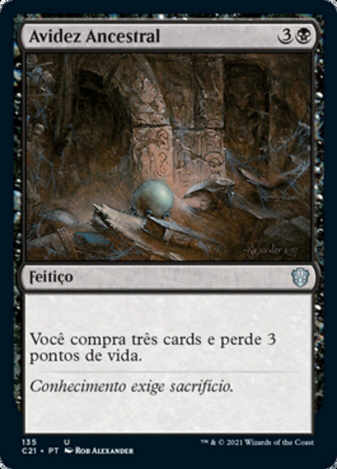 Avidez Ancestral - Commander 2021
