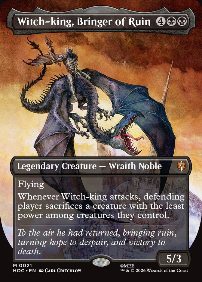 Witch-king, Bringer of Ruin - The Hobbit Eternal
