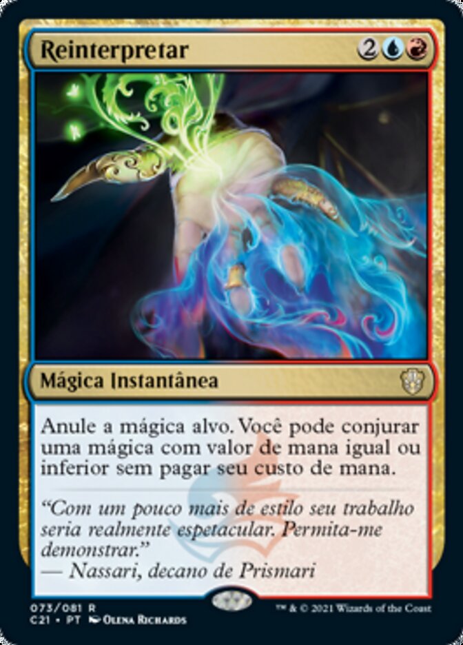Reinterpretar - Commander 2021