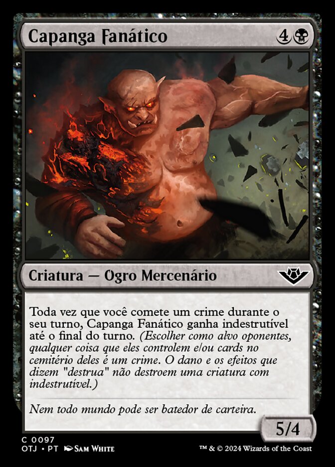 Capanga Fanático - Outlaws of Thunder Junction