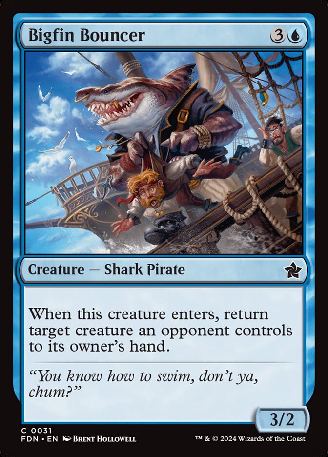 Bigfin Bouncer - Foundations