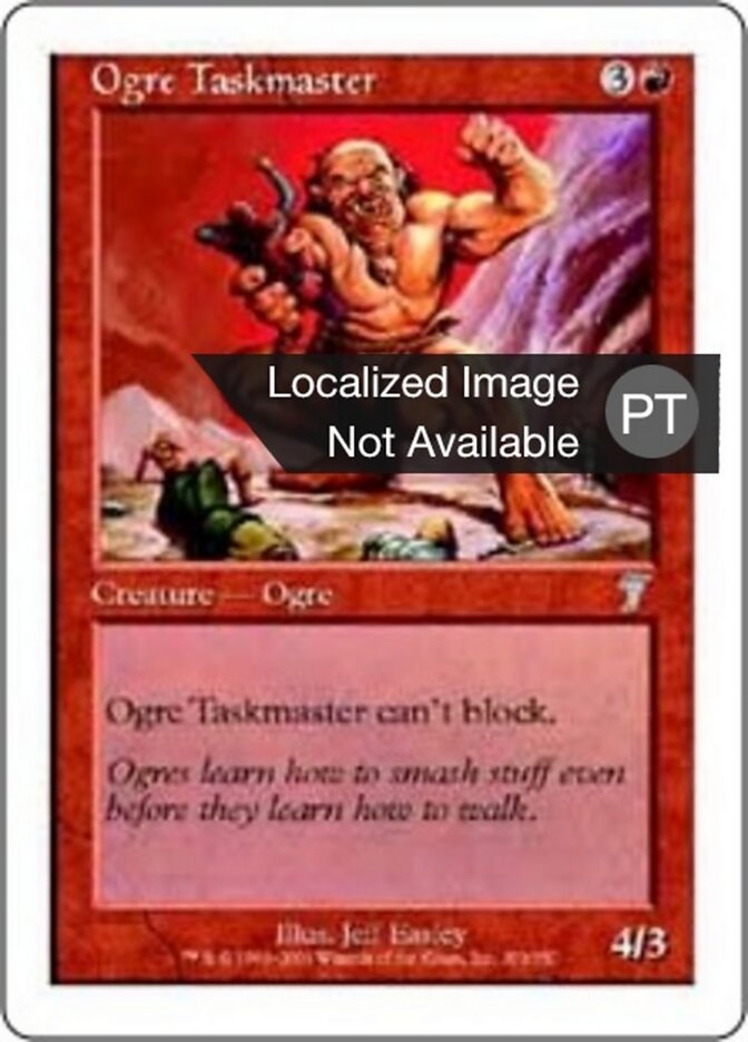 Capataz Ogre - Seventh Edition