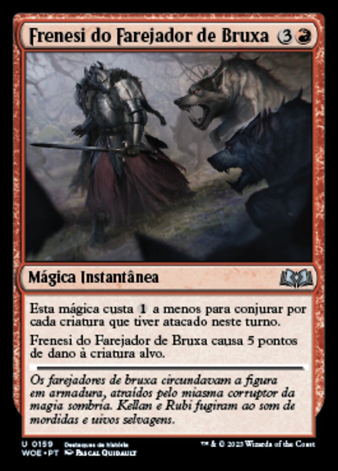 Frenesi do Farejador de Bruxa - Wilds of Eldraine