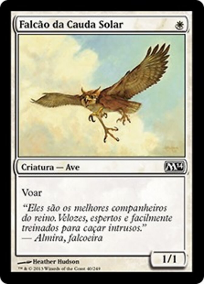 Falcão da Cauda Solar - Magic 2014