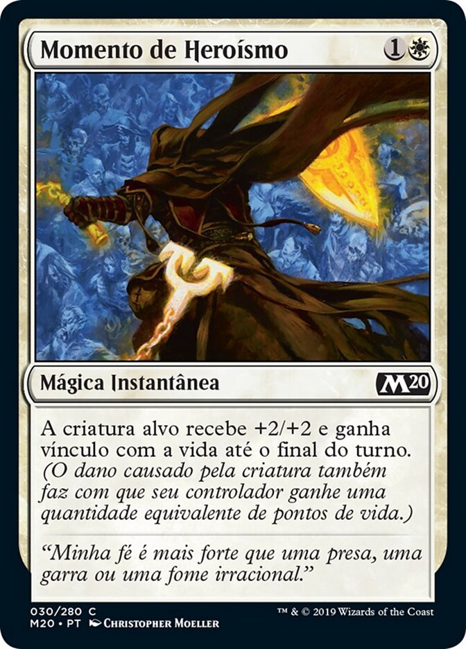 Momento de Heroísmo - Core Set 2020