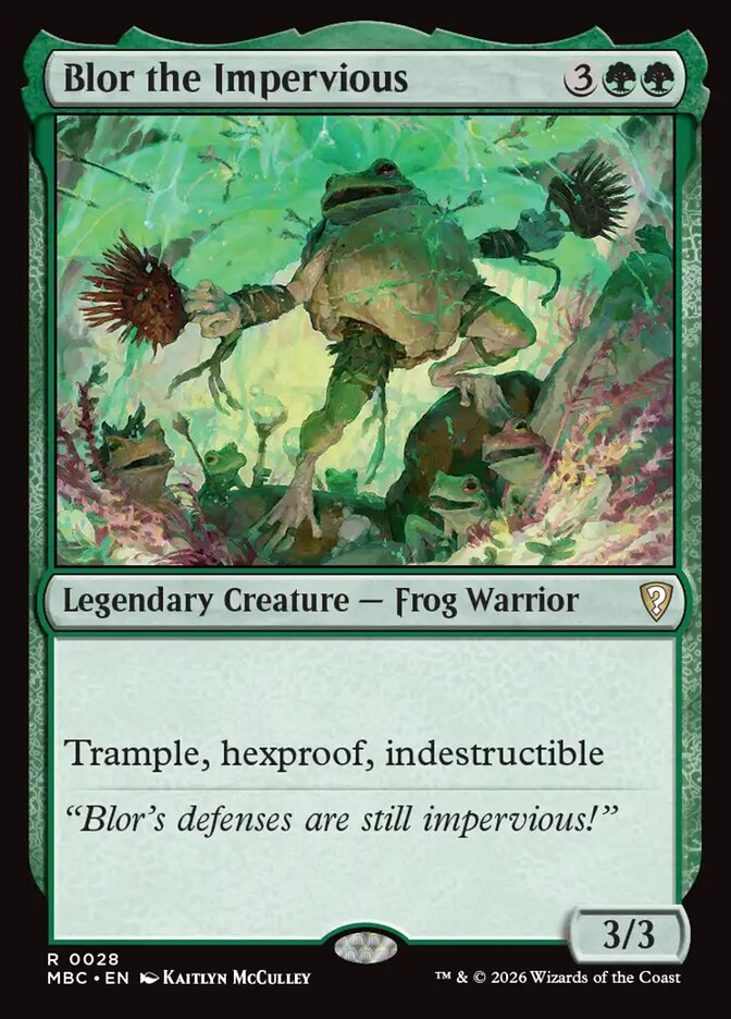 Blor the Impervious - Mystery Booster Commander Edition