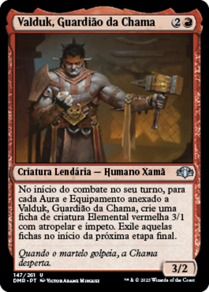 Valduk, Guardião da Chama - Dominaria Remastered