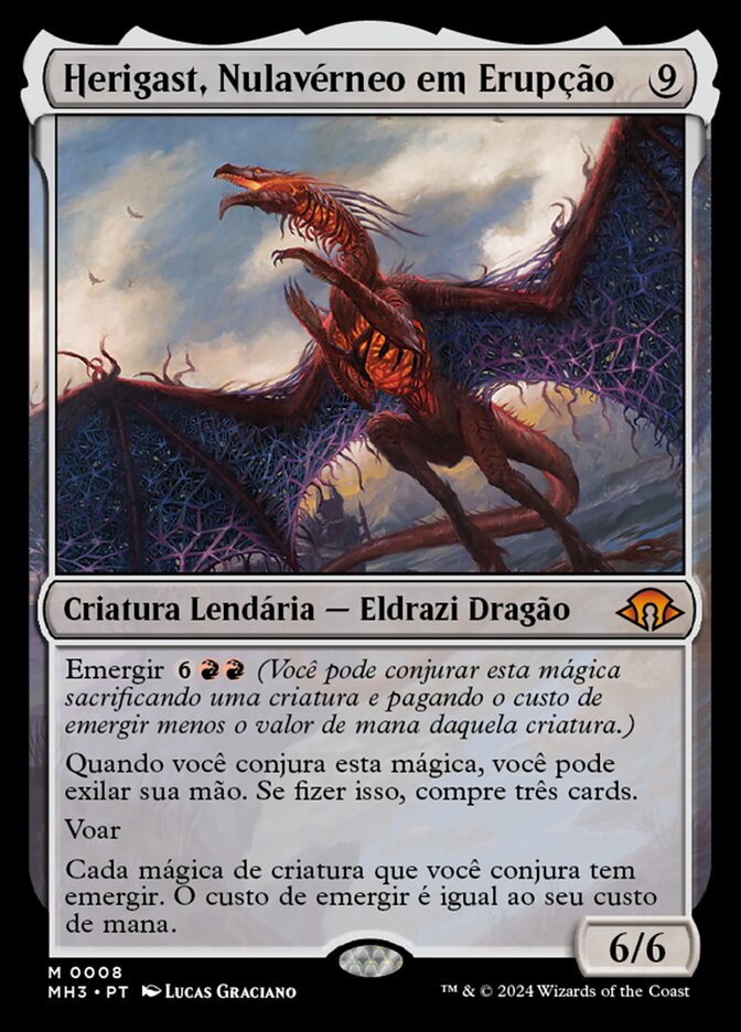 Herigast, Nulavérneo em Erupção - Modern Horizons 3