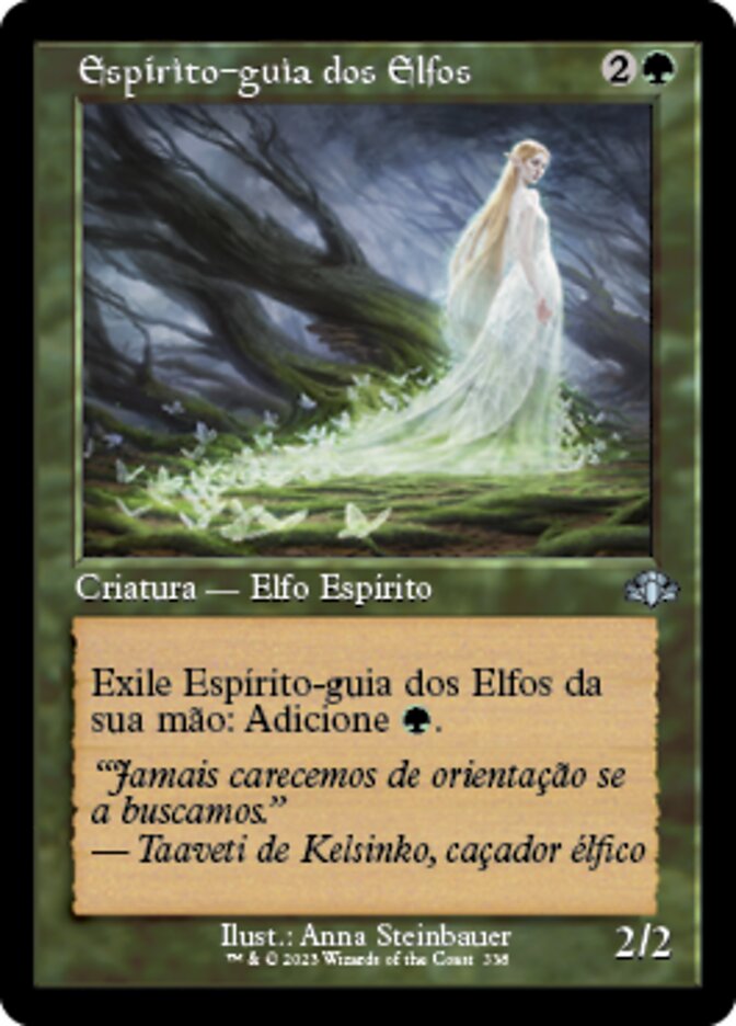 Espírito-guia dos Elfos - Dominaria Remastered