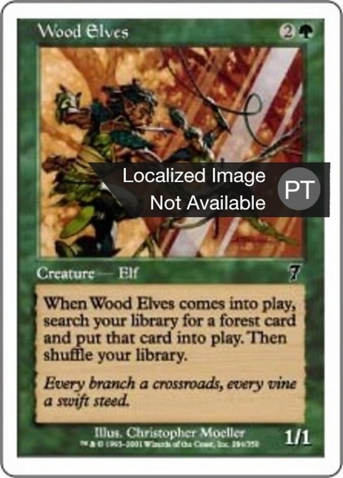 Elfos da Floresta - Seventh Edition