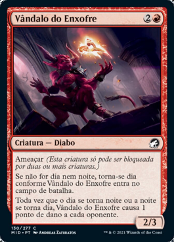 Vândalo do Enxofre - Innistrad: Midnight Hunt