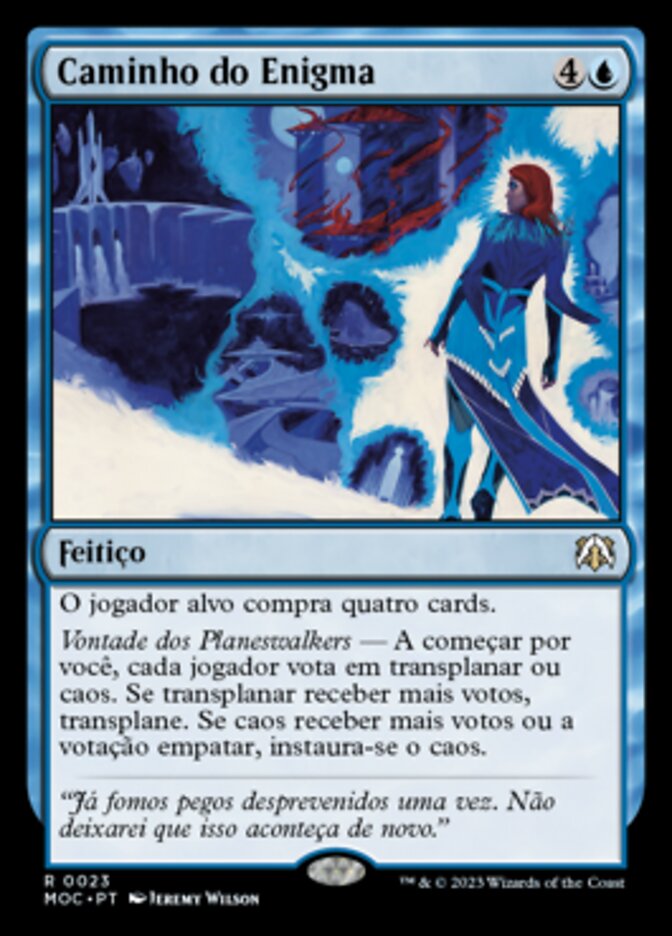 Caminho do Enigma - March of the Machine Commander