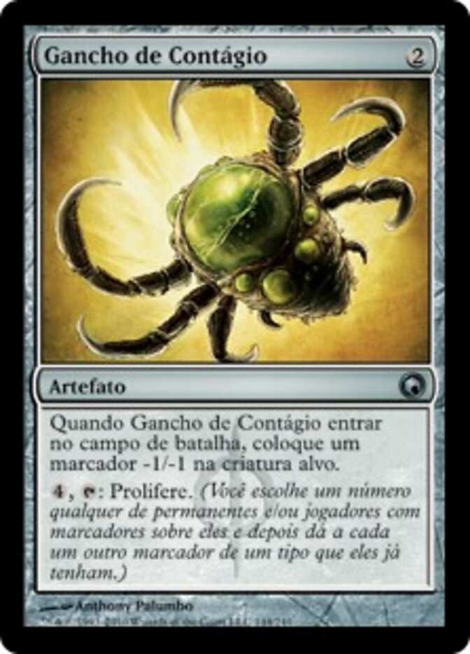 Gancho de Contágio - Scars of Mirrodin